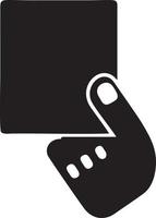 Hand icon symbol vector image. Illustration of the isolated finger hand touch human design. EPS 10