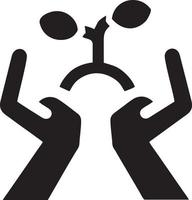 Hand icon symbol vector image. Illustration of the isolated finger hand touch human design. EPS 10