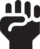 Hand icon symbol vector image. Illustration of the isolated finger hand touch human design. EPS 10