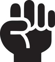 Hand icon symbol vector image. Illustration of the isolated finger hand touch human design. EPS 10