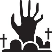 Hand icon symbol vector image. Illustration of the isolated finger hand touch human design. EPS 10