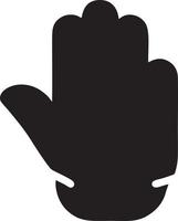 Hand icon symbol vector image. Illustration of the isolated finger hand touch human design. EPS 10