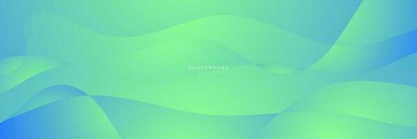 abstract green colorful gradient background vector illustration