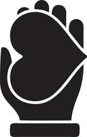 Hand icon symbol vector image. Illustration of the isolated finger hand touch human design. EPS 10