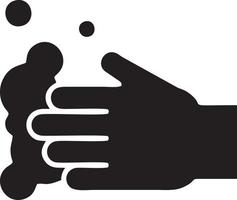 Hand icon symbol vector image. Illustration of the isolated finger hand touch human design. EPS 10