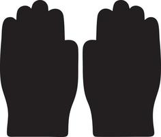 Hand icon symbol vector image. Illustration of the isolated finger hand touch human design. EPS 10