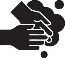 Hand icon symbol vector image. Illustration of the isolated finger hand touch human design. EPS 10