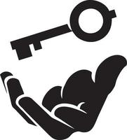 Hand icon symbol vector image. Illustration of the isolated finger hand touch human design. EPS 10