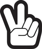 Hand icon symbol vector image. Illustration of the isolated finger hand touch human design. EPS 10