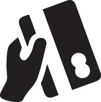 Hand icon symbol vector image. Illustration of the isolated finger hand touch human design. EPS 10