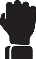 Hand icon symbol vector image. Illustration of the isolated finger hand touch human design. EPS 10