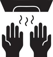 Hand icon symbol vector image. Illustration of the isolated finger hand touch human design. EPS 10