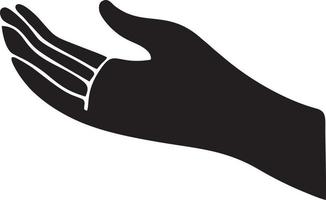 Hand icon symbol vector image. Illustration of the isolated finger hand touch human design. EPS 10