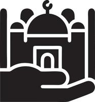 Hand icon symbol vector image. Illustration of the isolated finger hand touch human design. EPS 10