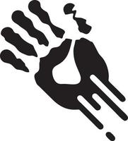 Hand icon symbol vector image. Illustration of the isolated finger hand touch human design. EPS 10