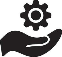 Hand icon symbol vector image. Illustration of the isolated finger hand touch human design. EPS 10