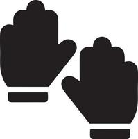 Hand icon symbol vector image. Illustration of the isolated finger hand touch human design. EPS 10