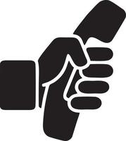 Hand icon symbol vector image. Illustration of the isolated finger hand touch human design. EPS 10