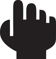 Hand icon symbol vector image. Illustration of the isolated finger hand touch human design. EPS 10