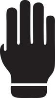 Hand icon symbol vector image. Illustration of the isolated finger hand touch human design. EPS 10