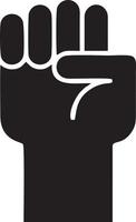 Hand icon symbol vector image. Illustration of the isolated finger hand touch human design. EPS 10