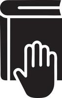 Hand icon symbol vector image. Illustration of the isolated finger hand touch human design. EPS 10