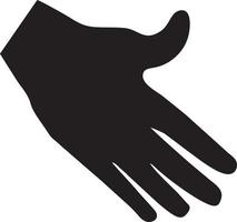 Hand icon symbol vector image. Illustration of the isolated finger hand touch human design. EPS 10