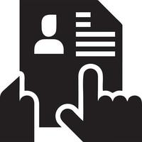 Hand icon symbol vector image. Illustration of the isolated finger hand touch human design. EPS 10