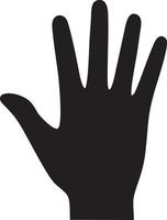 Hand icon symbol vector image. Illustration of the isolated finger hand touch human design. EPS 10