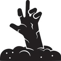 Hand icon symbol vector image. Illustration of the isolated finger hand touch human design. EPS 10