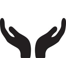 Hand icon symbol vector image. Illustration of the isolated finger hand touch human design. EPS 10