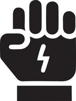 Hand icon symbol vector image. Illustration of the isolated finger hand touch human design. EPS 10