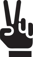 Hand icon symbol vector image. Illustration of the isolated finger hand touch human design. EPS 10