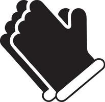 Hand icon symbol vector image. Illustration of the isolated finger hand touch human design. EPS 10