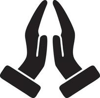 Hand icon symbol vector image. Illustration of the isolated finger hand touch human design. EPS 10