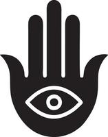 Hand icon symbol vector image. Illustration of the isolated finger hand touch human design. EPS 10