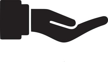 Hand icon symbol vector image. Illustration of the isolated finger hand touch human design. EPS 10