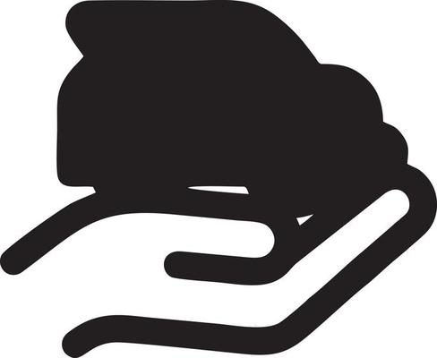 Hand icon symbol vector image. Illustration of the isolated finger hand touch human design. EPS 10