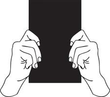 Hand icon symbol vector image. Illustration of the isolated finger hand touch human design. EPS 10