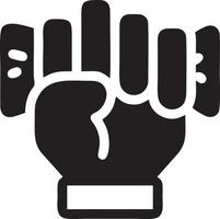 Hand icon symbol vector image. Illustration of the isolated finger hand touch human design. EPS 10