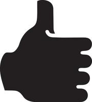 Hand icon symbol vector image. Illustration of the isolated finger hand touch human design. EPS 10