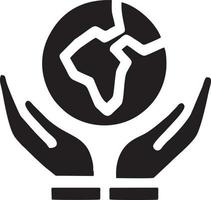 Hand icon symbol vector image. Illustration of the isolated finger hand touch human design. EPS 10