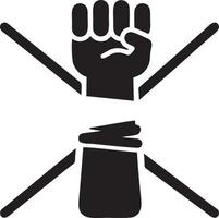 Hand icon symbol vector image. Illustration of the isolated finger hand touch human design. EPS 10