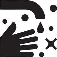 Hand icon symbol vector image. Illustration of the isolated finger hand touch human design. EPS 10