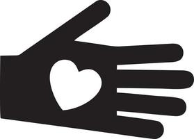 Hand icon symbol vector image. Illustration of the isolated finger hand touch human design. EPS 10