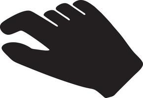 Hand icon symbol vector image. Illustration of the isolated finger hand touch human design. EPS 10