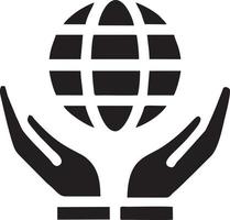 Hand icon symbol vector image. Illustration of the isolated finger hand touch human design. EPS 10