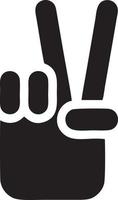 Hand icon symbol vector image. Illustration of the isolated finger hand touch human design. EPS 10