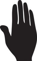 Hand icon symbol vector image. Illustration of the isolated finger hand touch human design. EPS 10