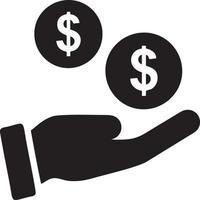 Hand icon symbol vector image. Illustration of the isolated finger hand touch human design. EPS 10